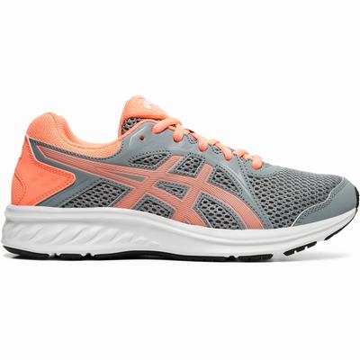 Asics Jolt 2 GS - Lasten Juoksukengät - Harmaat/Oranssi Koralli